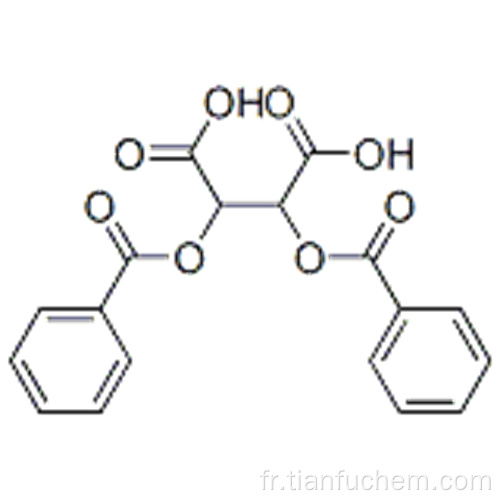 Acide butanedioïque, 2,3-bis (benzoyloxy) -, (57190669,2R, 3R) - CAS 2743-38-6